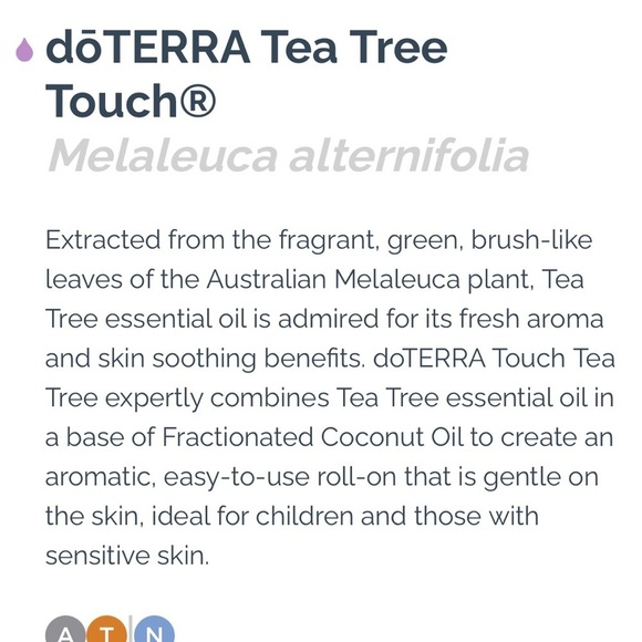 DōTERRA- Tea Tree Touch Essential Oil Roll On - Picture 6 of 7